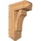 Ekena Millwork Westlake Arts and Crafts Smooth Bracket w/ Offset Brace, Western Red Cedar, 7 1/2"W x 18"D x 26"H BKT0806X18X26WTL03SWR - alternate 1